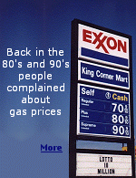 I remember when prices went to 60� a gallon, people ran to the hardware store to buy locking gas caps.